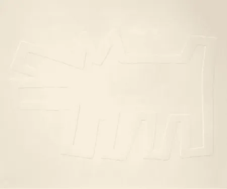 Многоэкземплярное Произведение Haring - Barking Dog (from White Icons)