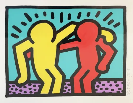 Многоэкземплярное Произведение Haring - Best Buddies