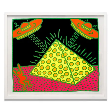 Сериграфия Haring - Fertility 2, 1983