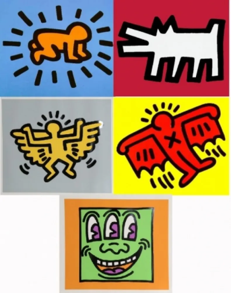 Сериграфия Haring - Icons