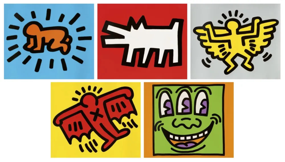 Сериграфия Haring - Icons Portfolio