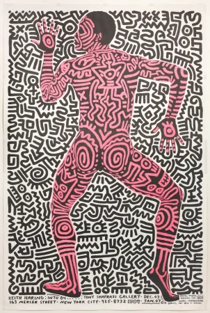 Гашение Haring - Into 84…Tony Shafrazi Gallery