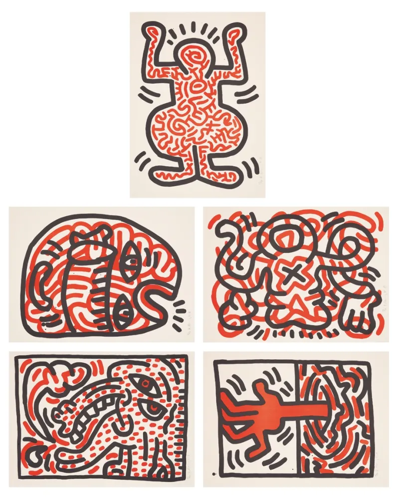 Литография Haring - 