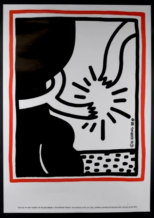 Гашение Haring - Nelson Mandela's 70th Birthday Tribute, Concert Wembley, 1988