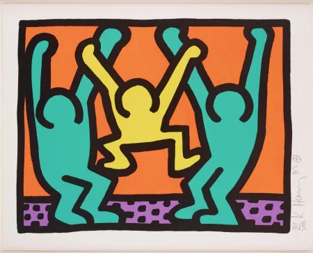 Сериграфия Haring - Pop Shop I (B)