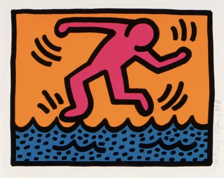 Сериграфия Haring - Pop Shop II (C)