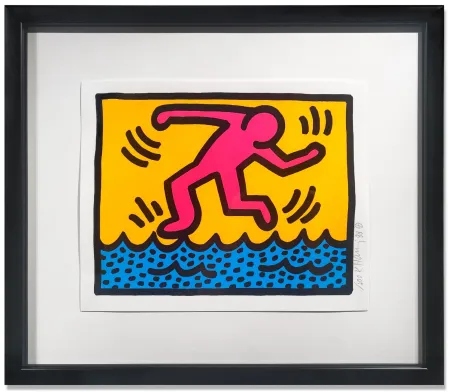 Сериграфия Haring - Pop Shop II (C), 1987