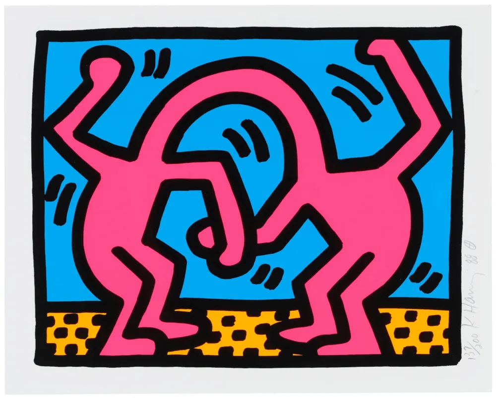 Сериграфия Haring - Pop Shop II (D)