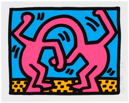 Сериграфия Haring - Pop Shop II (D)