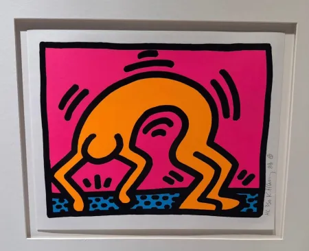 Сериграфия Haring - Pop Shop II (Plate 2)
