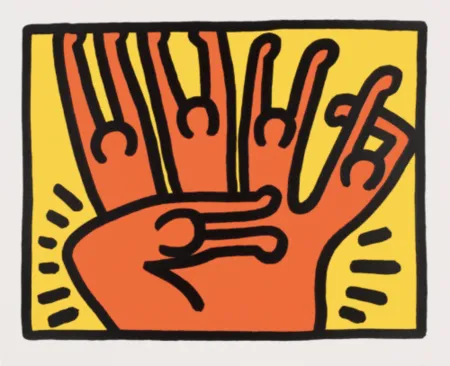 Многоэкземплярное Произведение Haring - Pop Shop VI