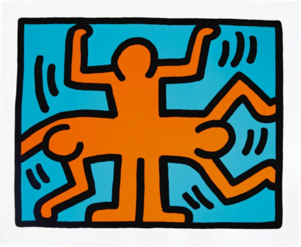 Сериграфия Haring - Pop Shop VI