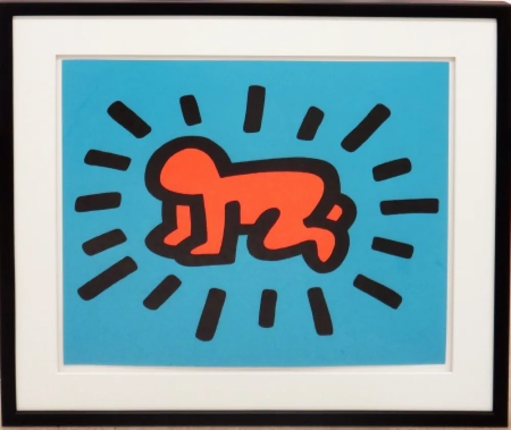Сериграфия Haring - Radiant Baby (from Icons series)