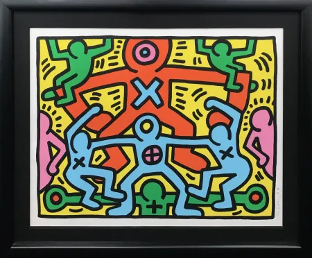 Сериграфия Haring - UNTITLED