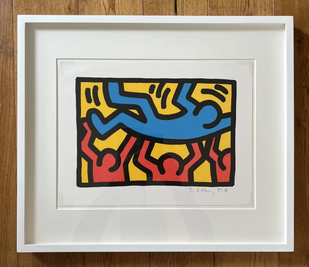 Литография Haring -  Untitled IV B 