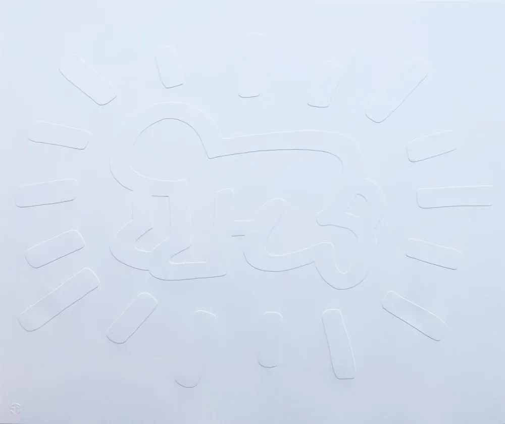 Нет Никаких Технических Haring - White Icons (A) - Radiant Baby