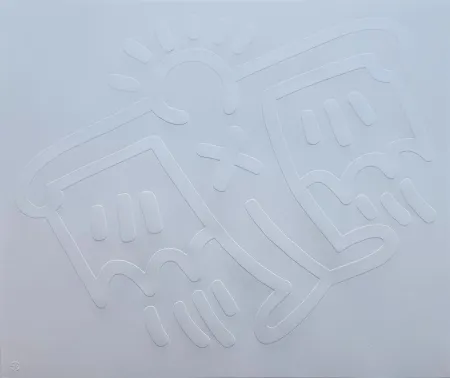 Нет Никаких Технических Haring - White Icons (D) - X-Man