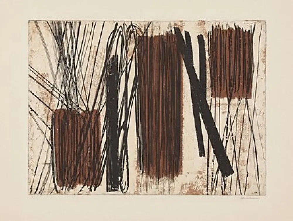 Офорт Hartung - 13