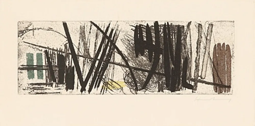 Офорт И Аквитанта Hartung - 3