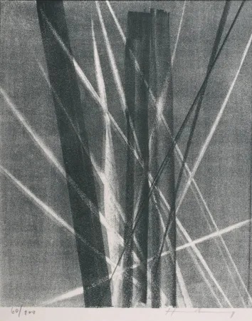 Литография Hartung - Abstract Composition, 1967 - Hand-signed!