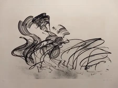 Офорт Hartung - Aguafuertes