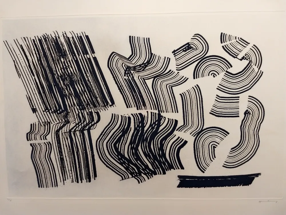 Офорт Hartung - Aguafuertes