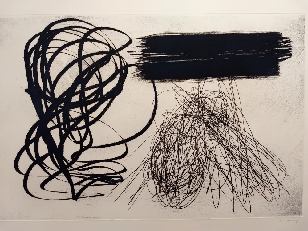 Офорт Hartung - Aguafuertes