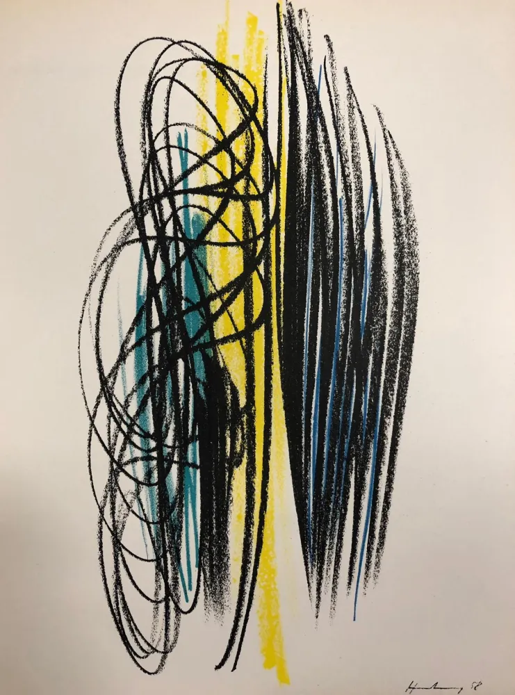 Литография Hartung - Composition,