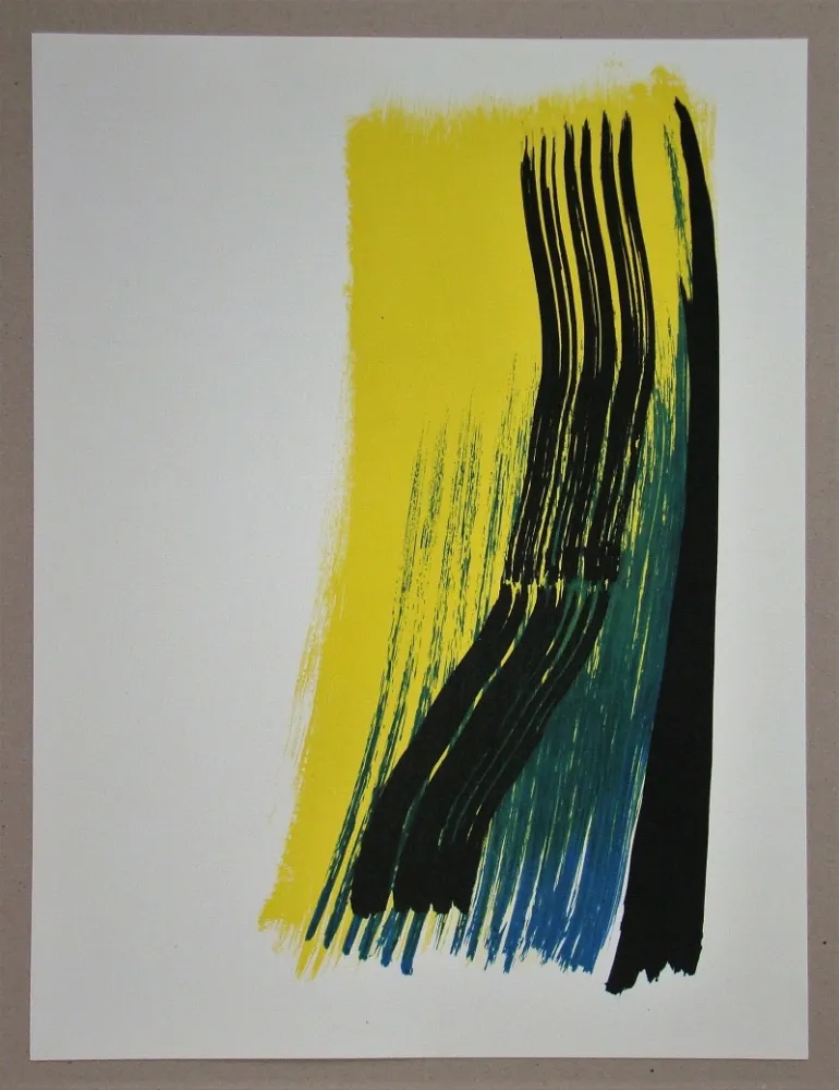 Литография Hartung - Composition