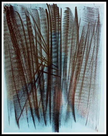 Литография Hartung - COMPOSITION ABSTRAITE