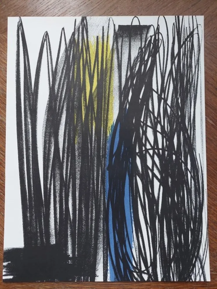 Литография Hartung - Composition pour XXe siècle