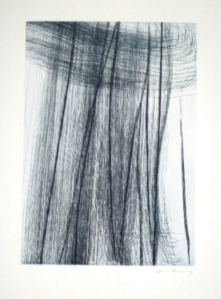 Офорт И Аквитанта Hartung - Elegie des alizes