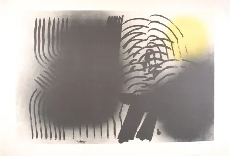 Литография Hartung - FARANDOLE : L 1970-2