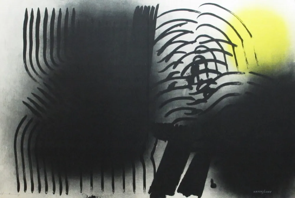 Литография Hartung - Farandole n°6