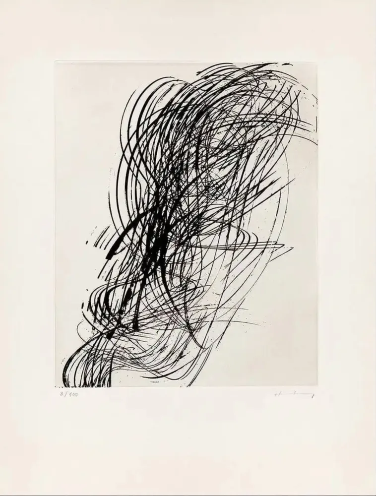 Гравюра Hartung - G 1973-2