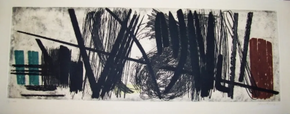 Офорт И Аквитанта Hartung - G 4