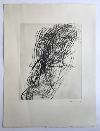 Офорт Hartung - G1973-2