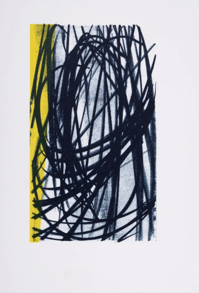 Литография Hartung - Gedanken (#1), 1987-88