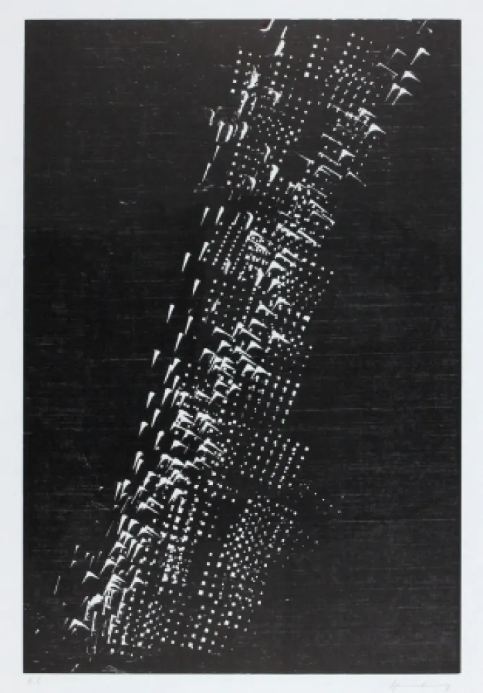 Гравюра На Дереве Hartung - H-1-1976