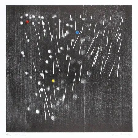 Гравюра На Дереве Hartung - H-13-1973