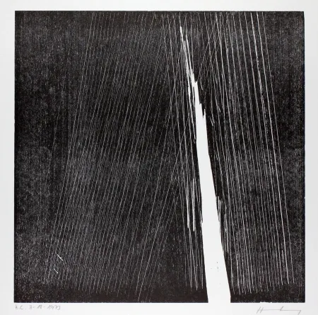 Гравюра На Дереве Hartung - H-18-1973