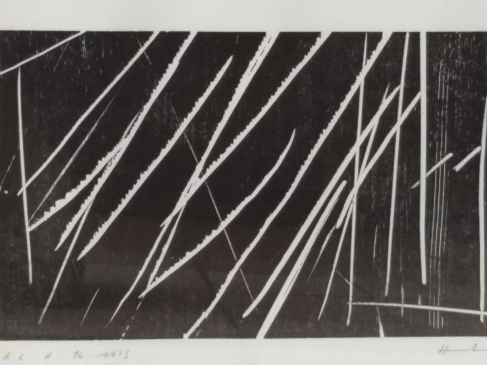 Литография Hartung - H16