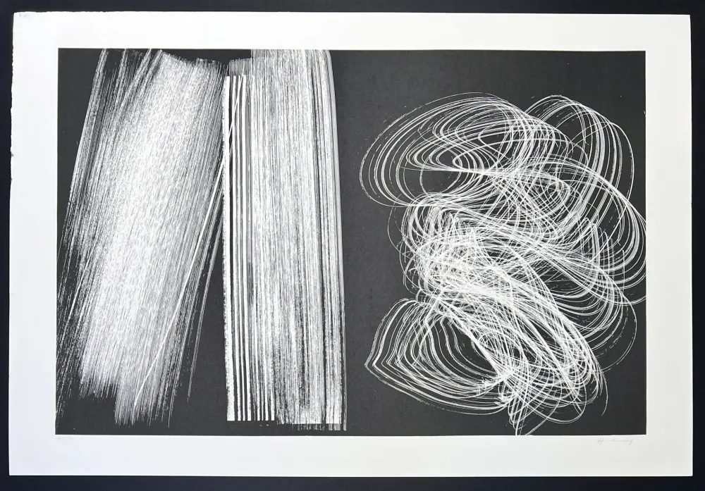 Литография Hartung - Hans Hartung (1904-1989) - L-1970-5 - 1970