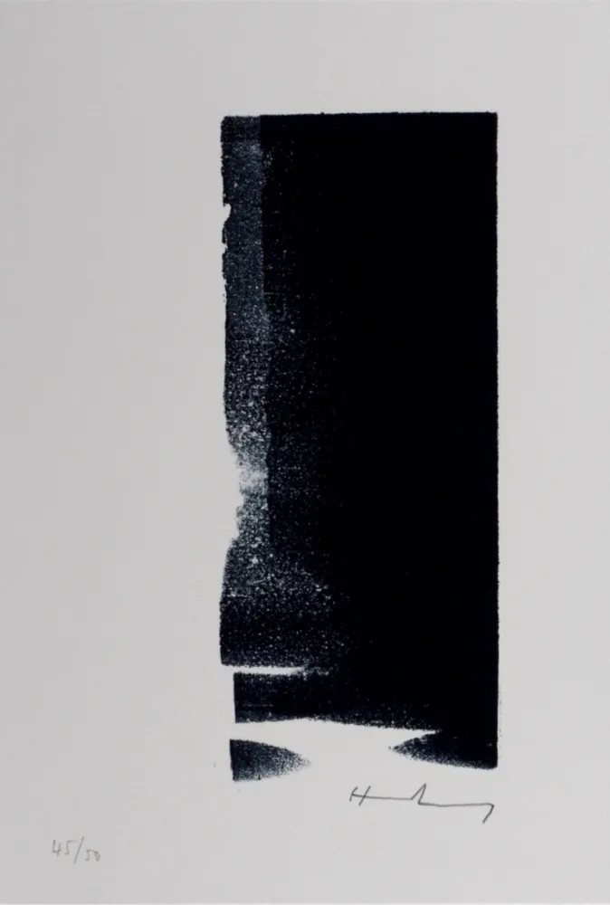 Литография Hartung - Hans Hartung – Gedanken (A), 1987-88 – Hand-signed!