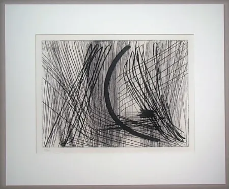 Офорт И Аквитанта Hartung - Komposition G.23