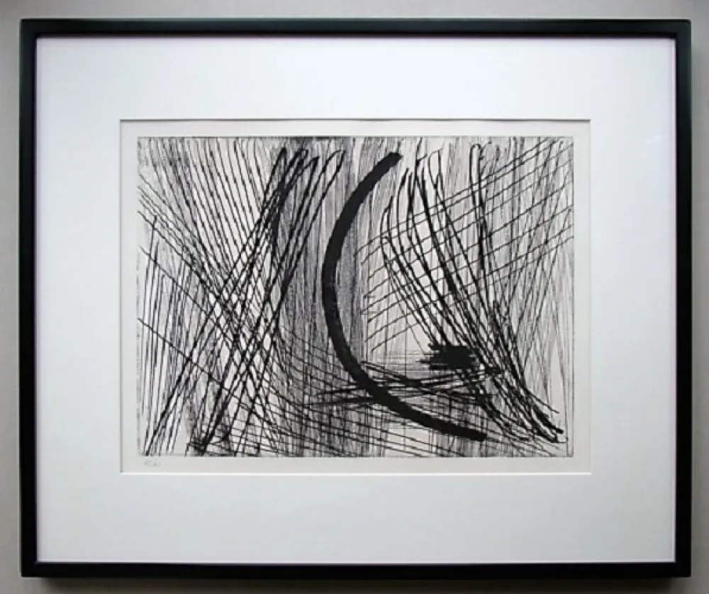 Офорт И Аквитанта Hartung - Komposition G.23