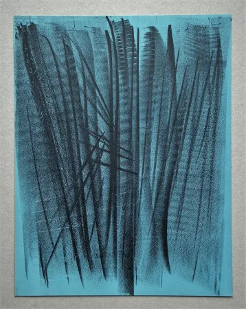 Литография Hartung - L 127, 1964