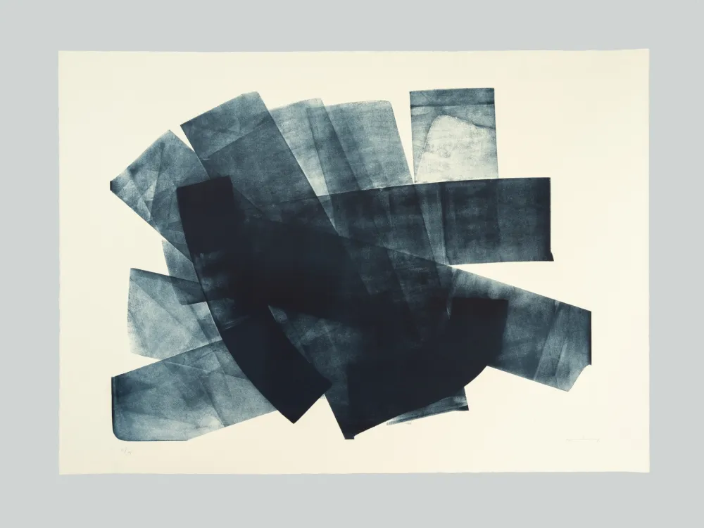 Литография Hartung - L-18-1973