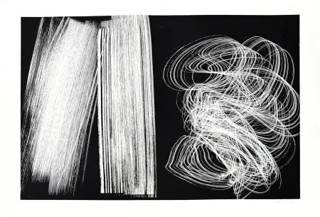 Литография Hartung - L 1970-5 / Frandole, suite A, pl. V