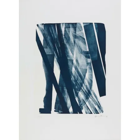 Литография Hartung - L 1973 - 34,